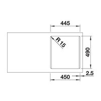 Blanco Naya 45 527309 (вулканический серый) Image #4