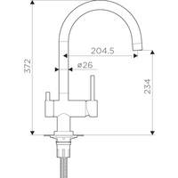 Omoikiri Yamada-BN (нержавеющая сталь) Image #2