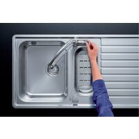 Blanco Solenta-S Senso (рычаг справа, нержавеющая сталь) Image #7