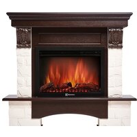Firelight Forte 25S (камень белый/шпон темный дуб)