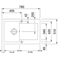 Franke Maris MRK 611-78 (антрацит) Image #2