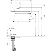 Hansgrohe Metris 31082000 Image #2