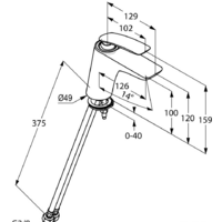 Kludi Balance 520269175 (белый) Image #2