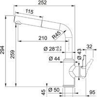 Franke Urban 115.0595.086 (сахара) Image #2