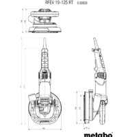 Metabo RFEV 19-125 RT 603826710 Image #4
