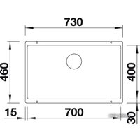 Blanco Subline 700-U (белый) Image #2