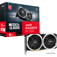 MSI Radeon RX 7600 Mech 2X Classic 8G OC Image #2