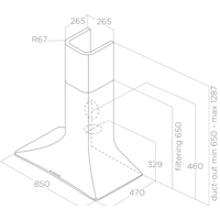 Elica Sweet Copper/A/85+CAM PRF0167324 Image #3