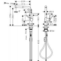 Hansgrohe Talis M54 72808670 Image #2