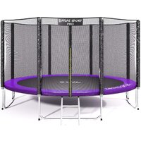 Atlas Sport 404см - 13ft Pro (с лестницей, внешняя сетка, сливовый)