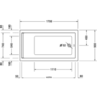 Duravit Starck tubs & showers 700337000000000 Image #2