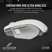 Corsair M65 RGB Ultra Wireless (белый) Image #2
