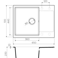 Omoikiri Daisen 65 BL Image #2