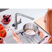 Blanco Evol-S Volume с дозатором воды (рычаг справа, хром) Image #3