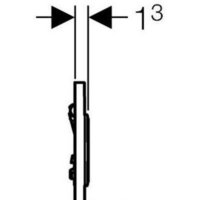 Geberit Sigma 10 HyTouch 116.015.KH.1 (хром глянцевый) Image #4