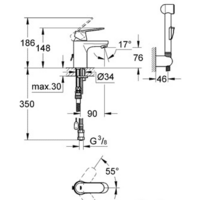 Grohe Eurosmart Cosmopolitan 23125000 Image #2