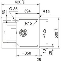 Franke Urban UBG 611-62 114.0687.263 (оникс) Image #2