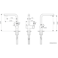 Omoikiri Nagano-C (хром) Image #2