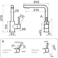 Omoikiri Nakagawa 2 Plus-BL (черный) Image #5