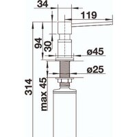 Blanco Lato (хром/жасмин) Image #2