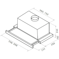 Elica Elite 14 LUX GRIX/A/90 Image #4