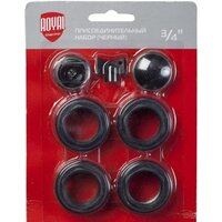 Royal Thermo Присоединительный набор RT03-01 (3/4, черный)