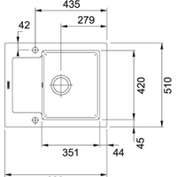 Franke Maris MRK 611-62 (графит) Image #2