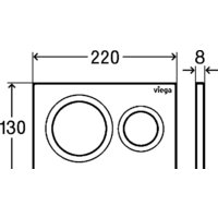 Viega Prevista Visign for Style 20 796389 (черный матовый) Image #3