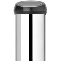 Brabantia Touch Bin 60 л (стальной полированный/черный)