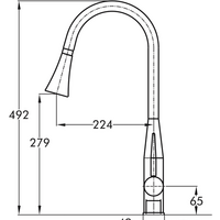 Blue Water Porto матовый хром Image #2