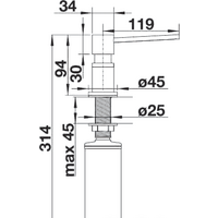 Blanco Lato (черный матовый) Image #7