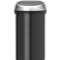 Brabantia Touch Bin 60 л (черный матовый/стальной)