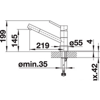 Blanco Kano (хром/белый) Image #2