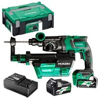 Hikoki DH36DPE WEZ (с 2-мя АКБ, кейс)