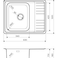 Omoikiri Sagami 63-IN Image #2