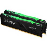 Kingston FURY Beast RGB 2x32GB DDR4 PC4-24000 KF430C16BBAK2/64