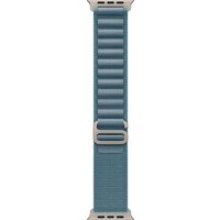 Apple Watch Ultra 3 LTE 49 мм (титановый корпус, природный/голубой, текстильный ремешок размера S) Image #3