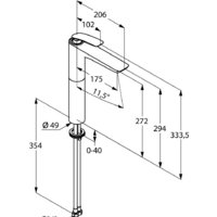Kludi Balance 522980575 (хром) Image #2