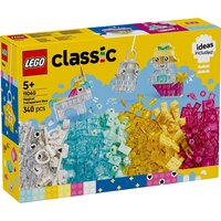 LEGO Classic 11040 Волшебный набор с прозрачными кубиками