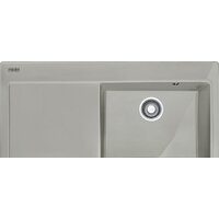 Franke Mythos MTK 611-100 (жемчужный серый, чаша справа)