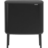 Brabantia Bo Touch Bin 3x11 л (черный матовый)